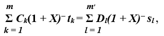 Formula DAE